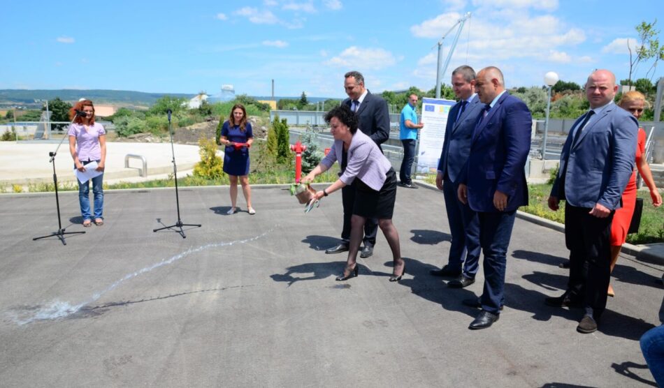 Открита е модернизираната пречиствателна станция за отпадни води във Варна