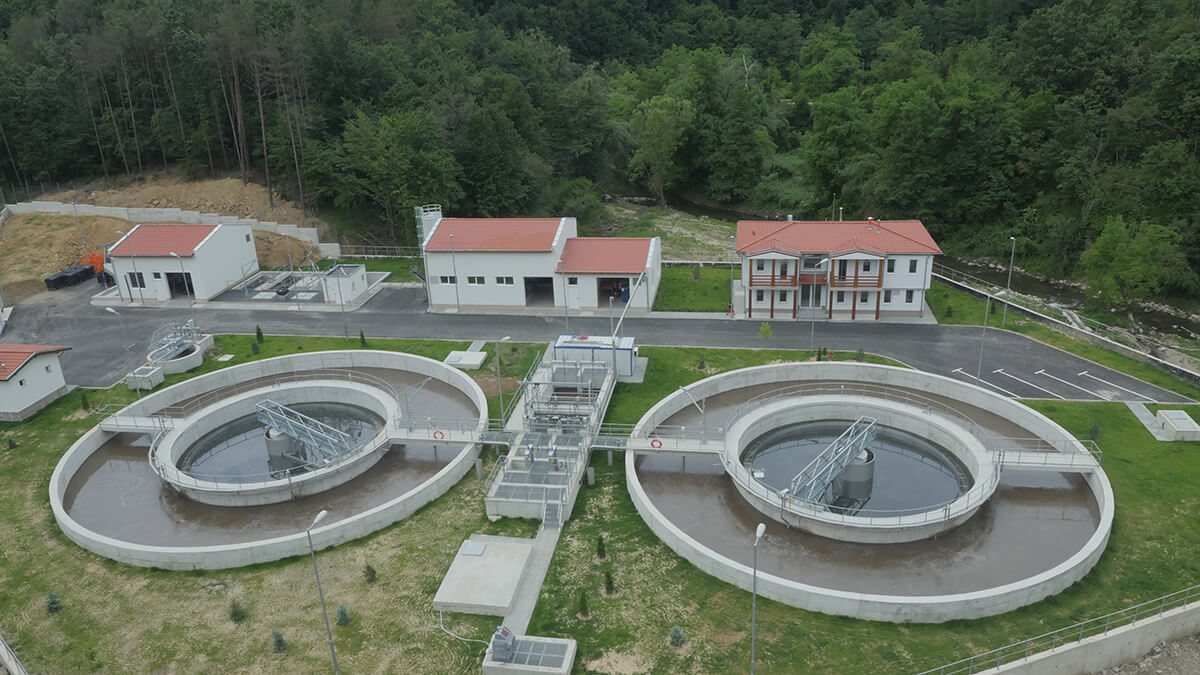 Engineering of a wastewater treatment plant – Tryavna